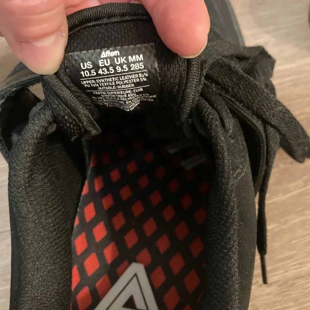 Afton Vectal MTB Shoe – Black / Red WORN ONCE - Picture 2 of 2
